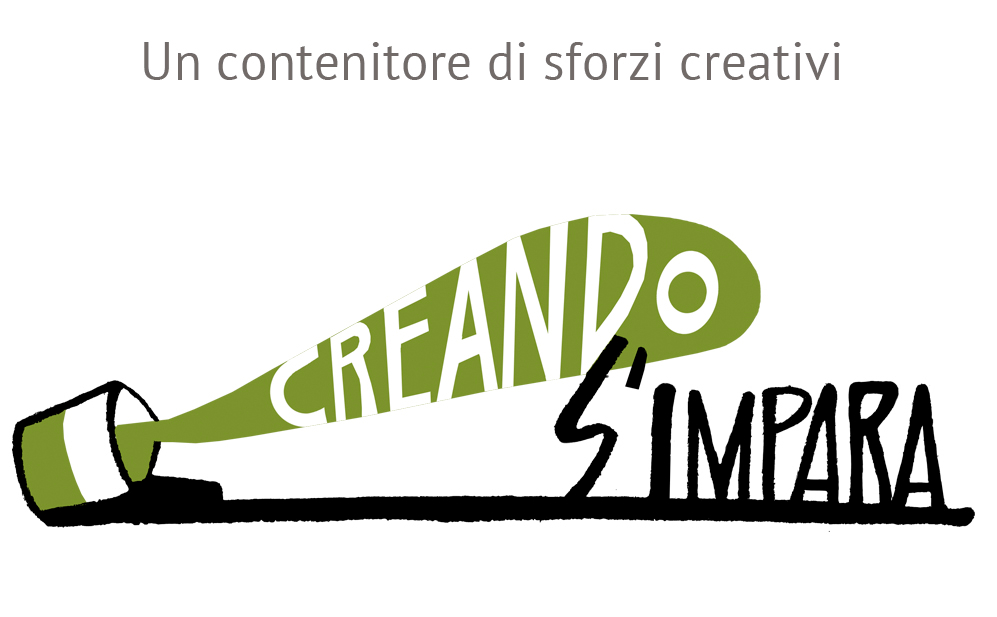 logo e tagline del sito creandosimpara.com